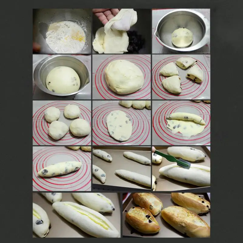 Couteau à Pain à Lame Incurvée – Antirouille, Facile à Nettoyer, avec Gaine .