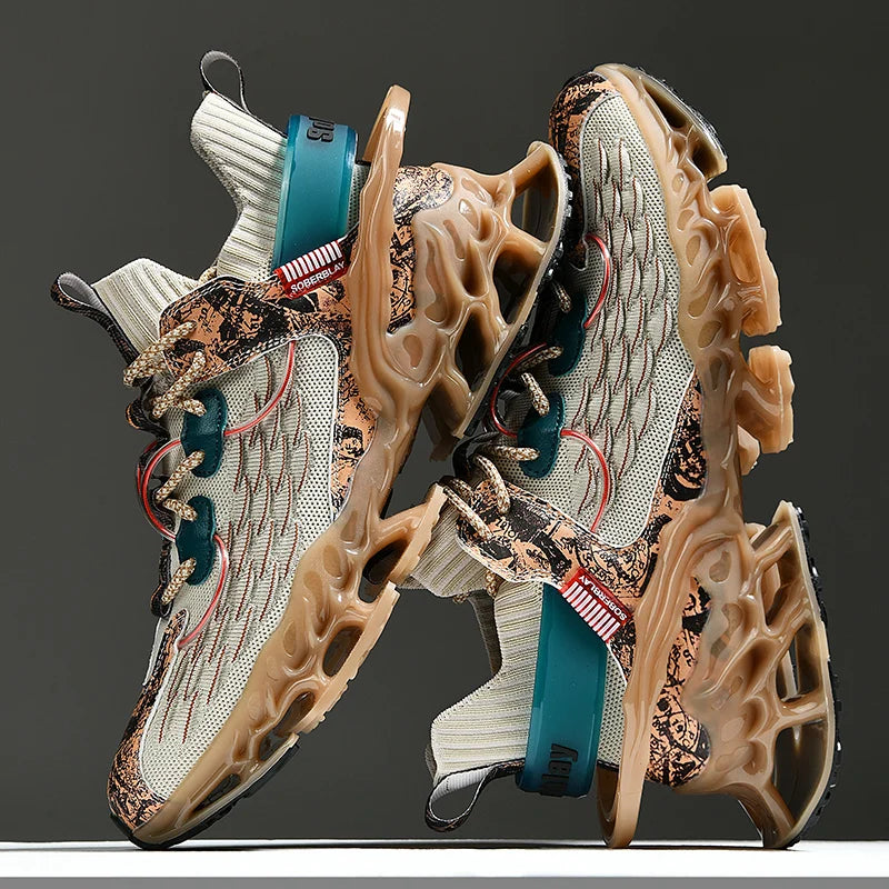 Chaussures homme luxe décontractées – baskets, mocassins, running respirantes .