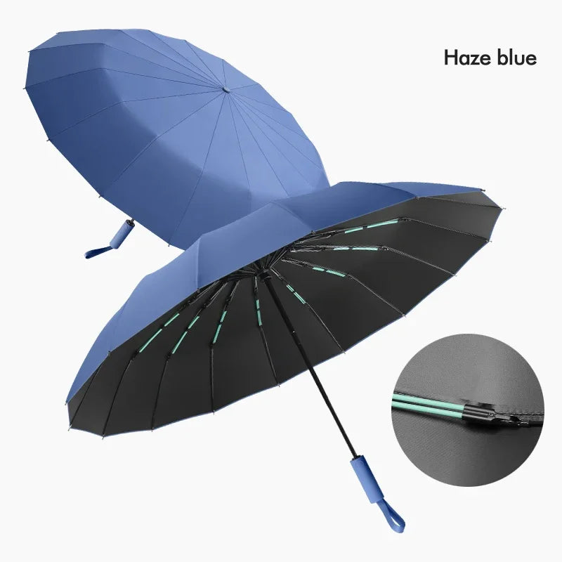 Parapluie Xiaomi Youpin double couche anti-vent, 16 côtes, protection UV, pluie et soleil