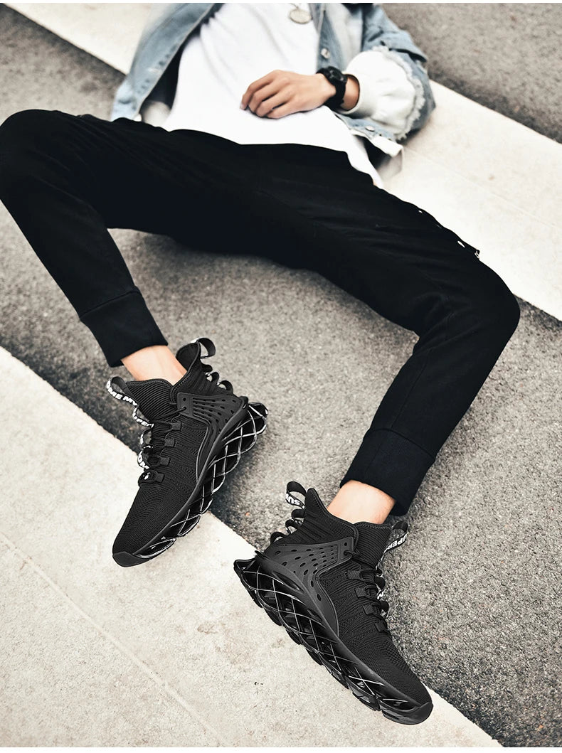 Chaussures homme luxe décontractées – baskets, mocassins, running respirantes .
