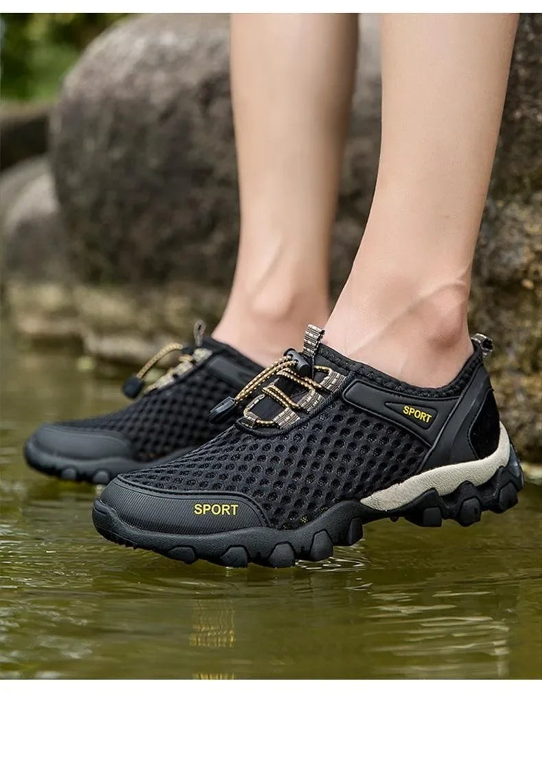Chaussures sport homme été maille, légères, respirantes, antidé .
