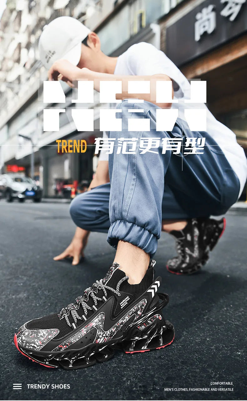 Chaussures homme luxe décontractées – baskets, mocassins, running respirantes .