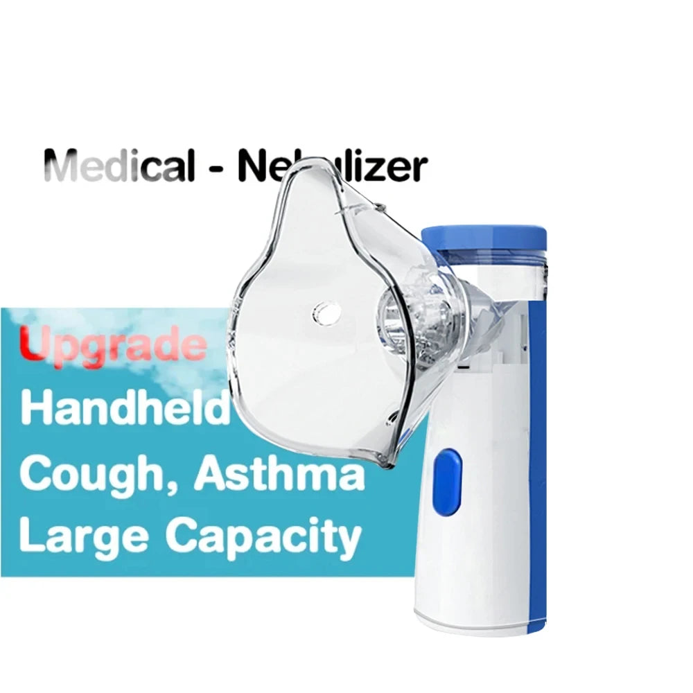 Nébuliseur médical silencieux portable à mailles, mini inhalateur enfant .