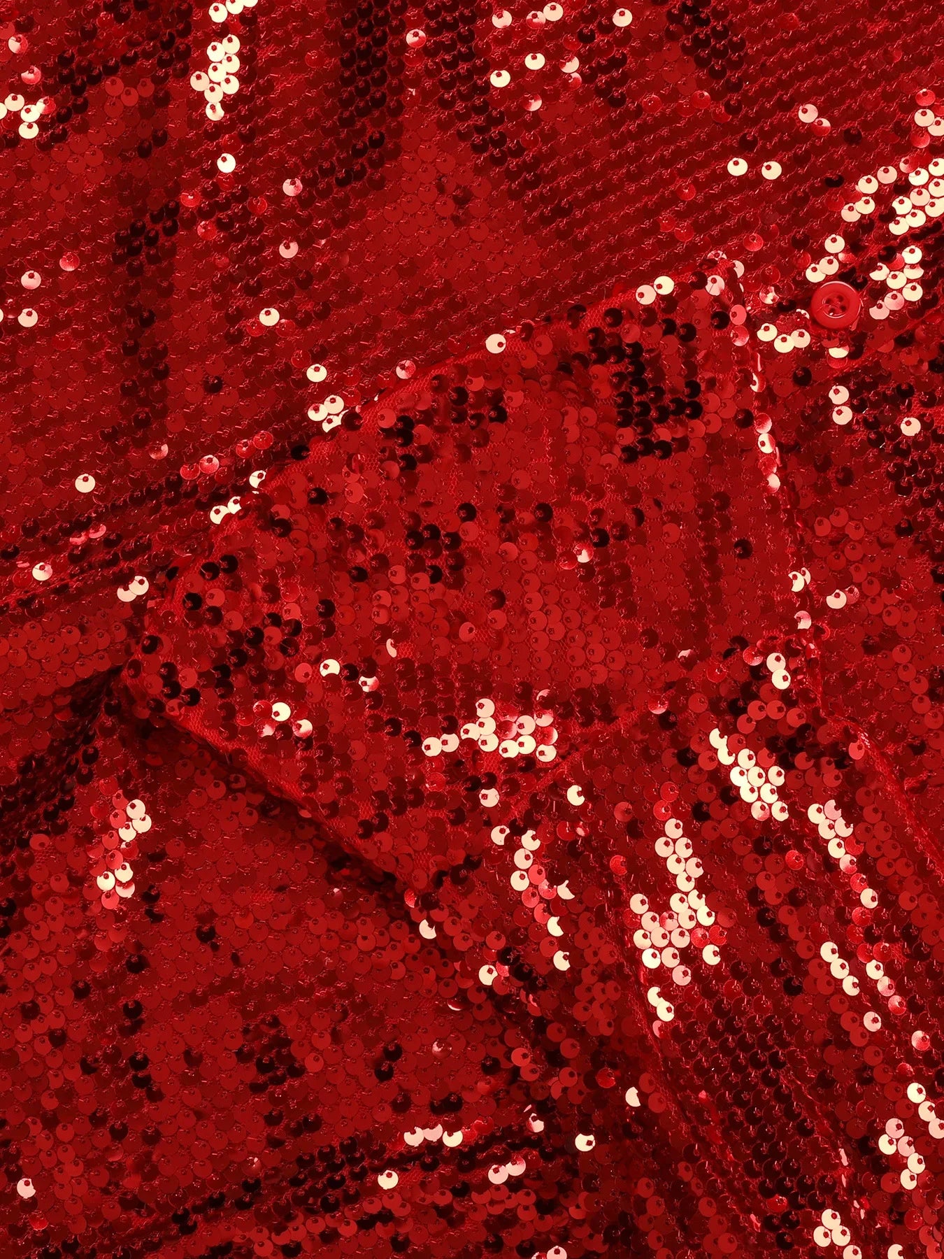 Chemise femme à paillettes, couleurs vives, style européen/américain .