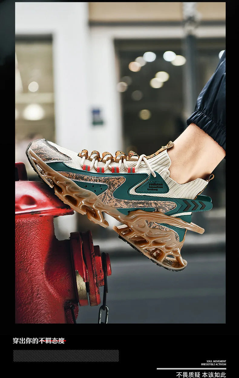 Chaussures homme luxe décontractées – baskets, mocassins, running respirantes .