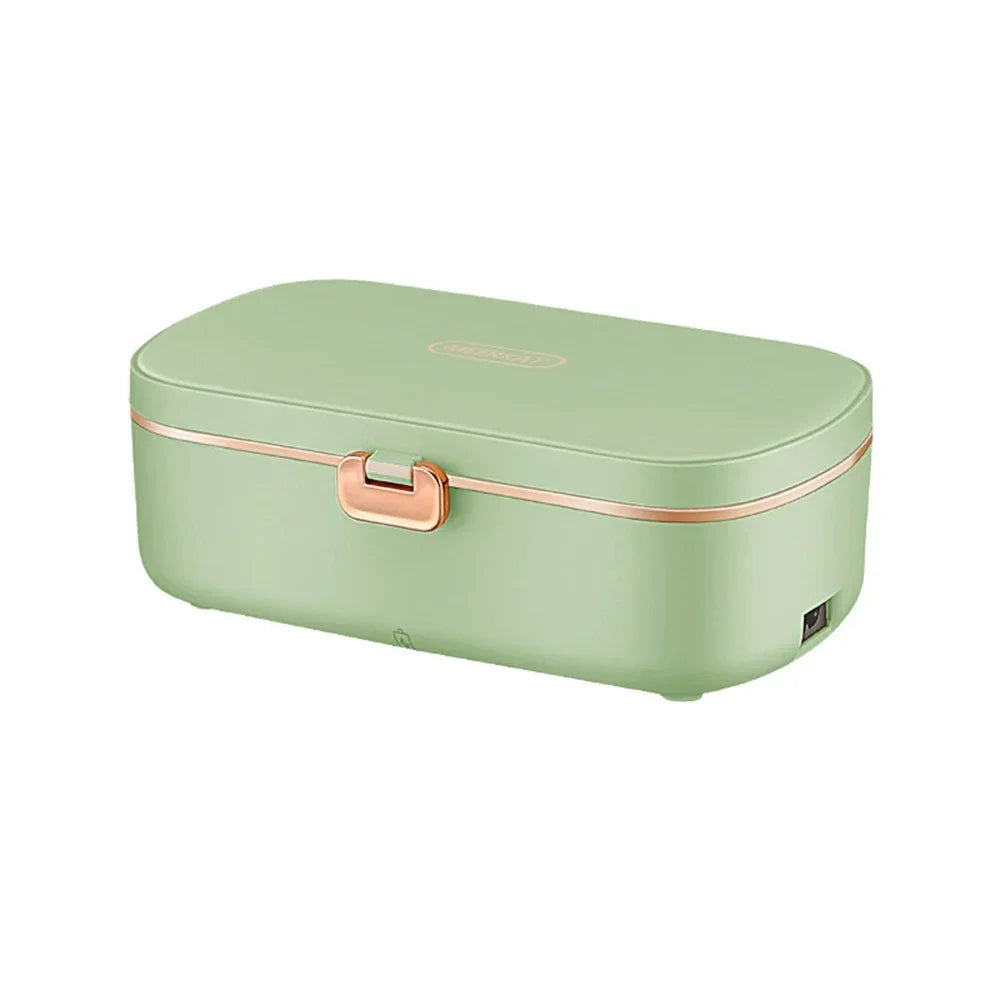 Boîte à lunch électrique chauffante, portable, en acier inoxydable, pour bureau
