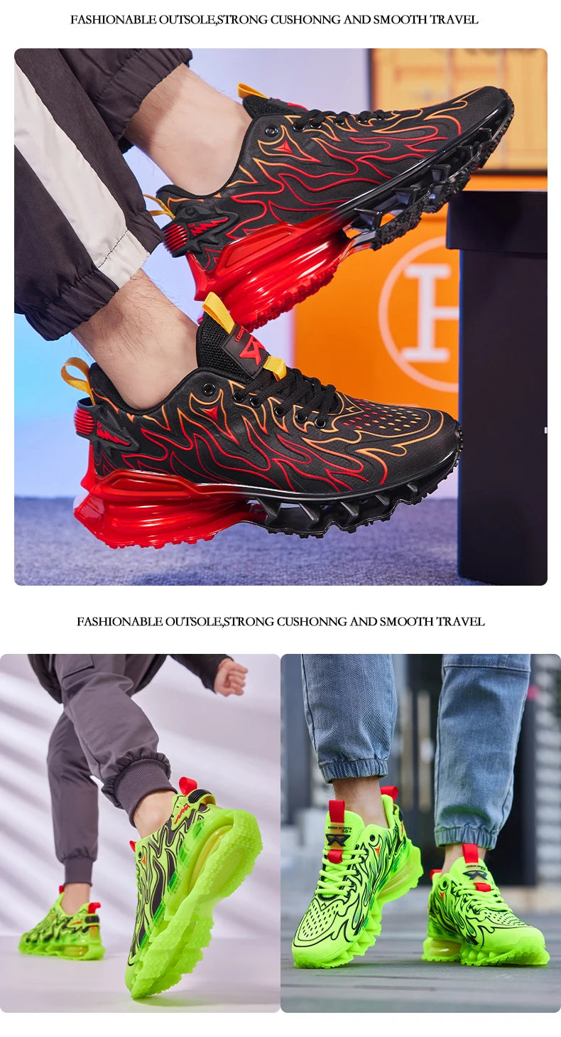 Chaussures homme luxe décontractées – baskets, mocassins, running respirantes .