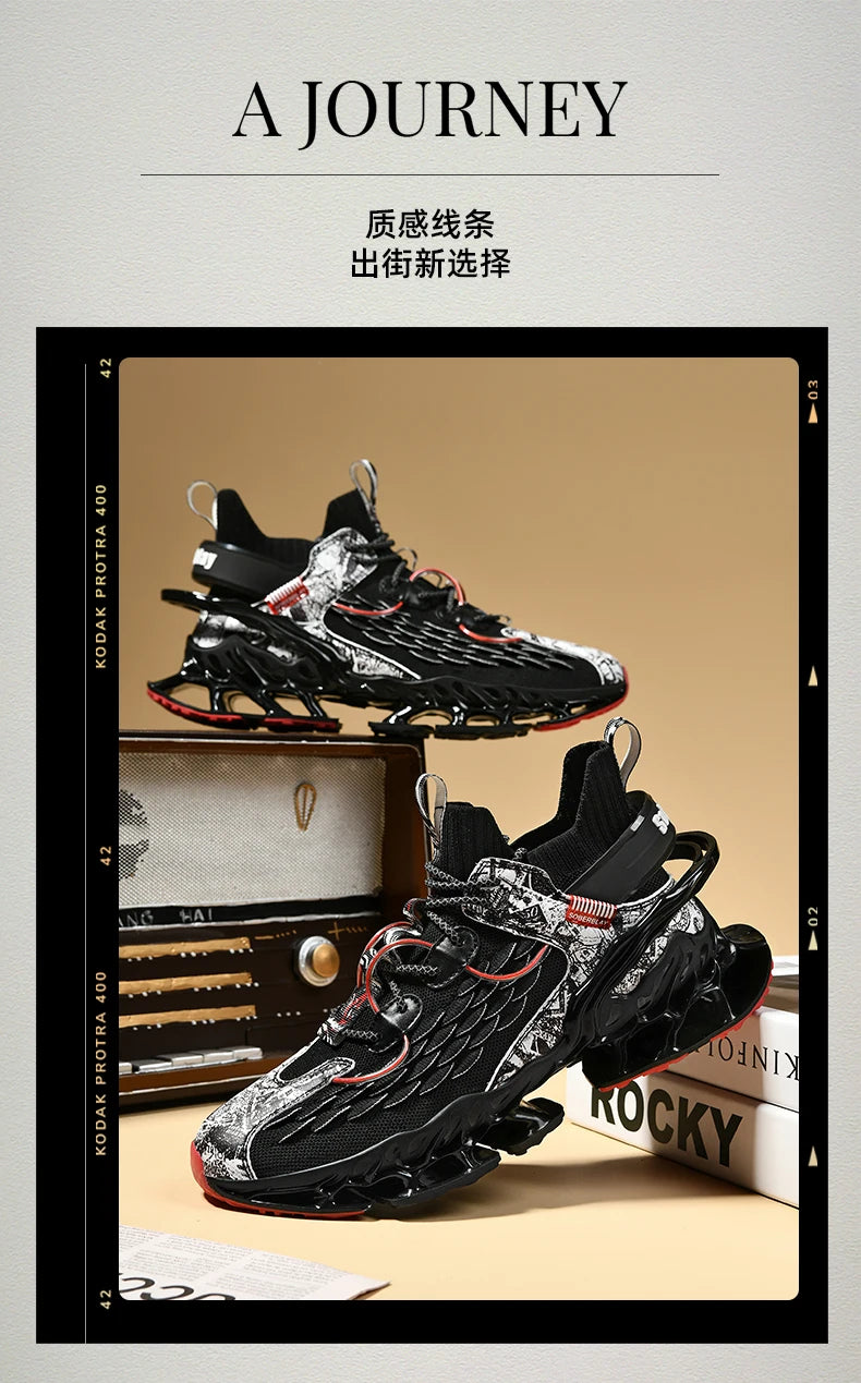 Chaussures homme luxe décontractées – baskets, mocassins, running respirantes .