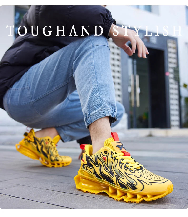 Chaussures homme luxe décontractées – baskets, mocassins, running respirantes .