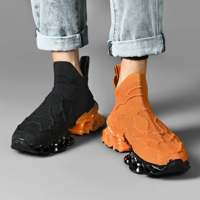 Chaussures homme luxe décontractées – baskets, mocassins, running respirantes .