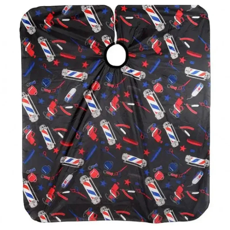 Cape coupe cheveux salon pro, polyester imperméable