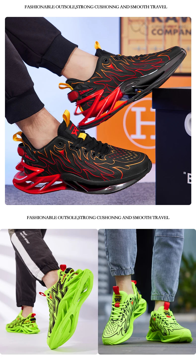 Chaussures homme luxe décontractées – baskets, mocassins, running respirantes .