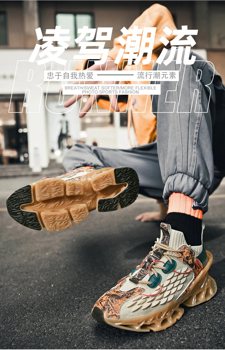 Chaussures homme luxe décontractées – baskets, mocassins, running respirantes .