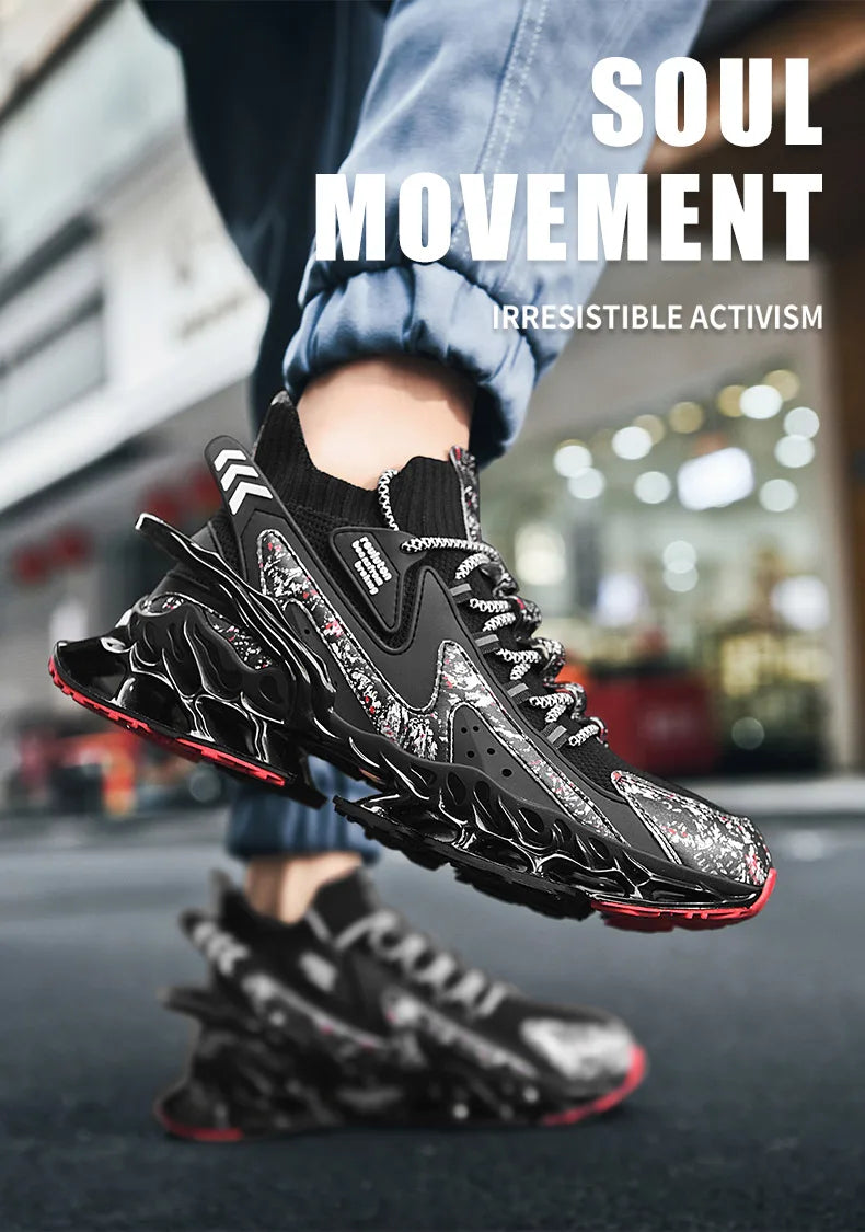 Chaussures homme luxe décontractées – baskets, mocassins, running respirantes .