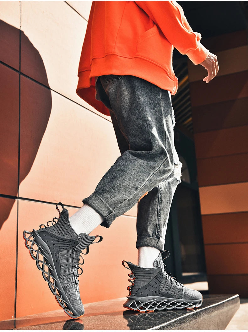 Chaussures homme luxe décontractées – baskets, mocassins, running respirantes .
