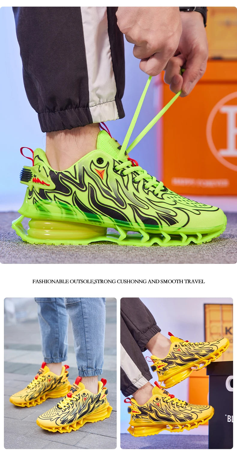 Chaussures homme luxe décontractées – baskets, mocassins, running respirantes .