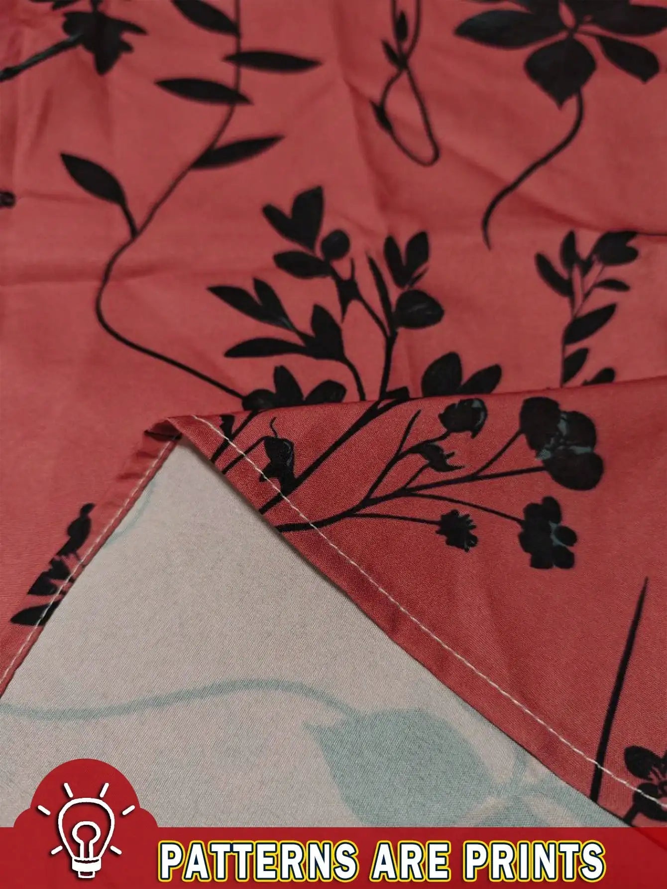 Chemisier femme luxe acajou imprimé floral – printemps/été, style plage et vacances .