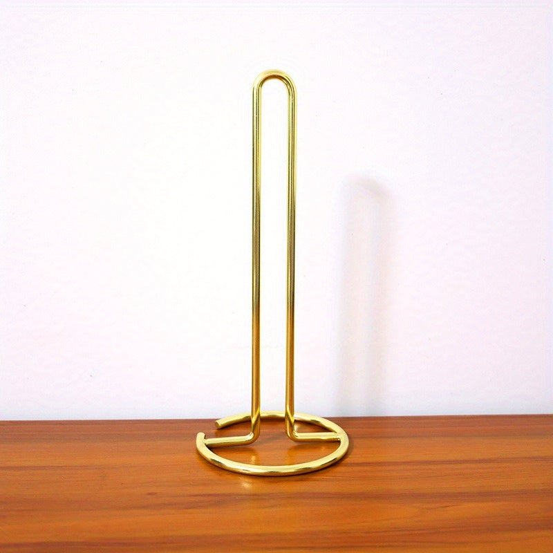 1pc,Distributeur de Mouchoirs Doré Brillant de Qualité Premium .