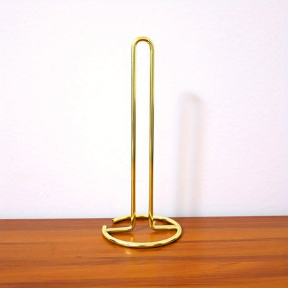 1pc,Distributeur de Mouchoirs Doré Brillant de Qualité Premium .