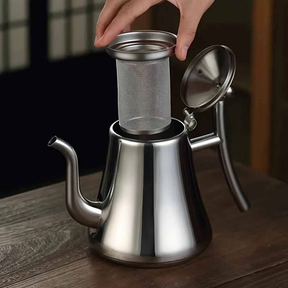 Set Cafetière Inox avec Filtre – 1L/1,5L/2L, Résistante à la Chaleur .