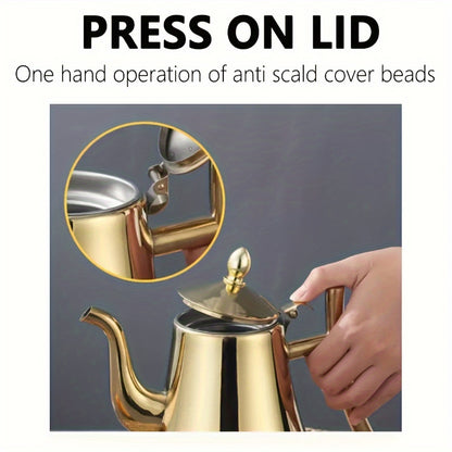 Set Cafetière Inox avec Filtre – 1L/1,5L/2L, Résistante à la Chaleur .