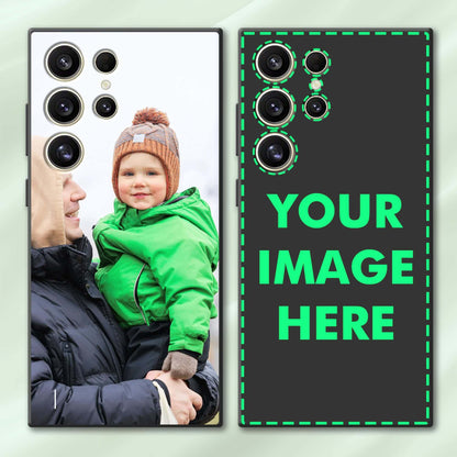 Coque Personnalisée Photo pour Samsung Galaxy S & A – Antichoc Samsung Galaxy S25 S24 S23 S22 S21 S20 FE Plus Ultra Edge Personalized Pictures Cases Compatible with Samsung A56 A55 A54 A53 A52s A36 3A5 A34 A33 A32 5G .