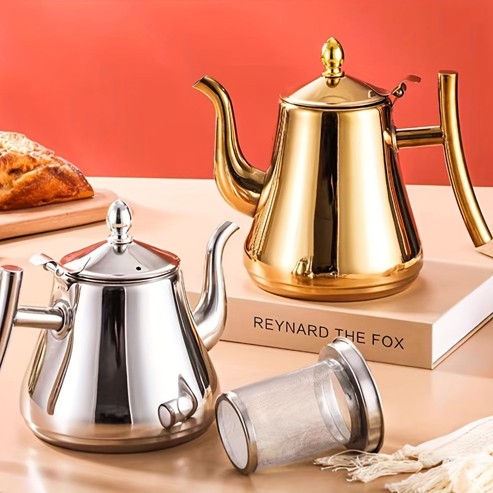 Set Cafetière Inox avec Filtre – 1L/1,5L/2L, Résistante à la Chaleur .