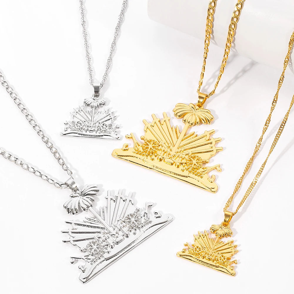 Collier ras du cou unisexe chaîne cubaine ondulée or/argent – cadeau Ayiti .