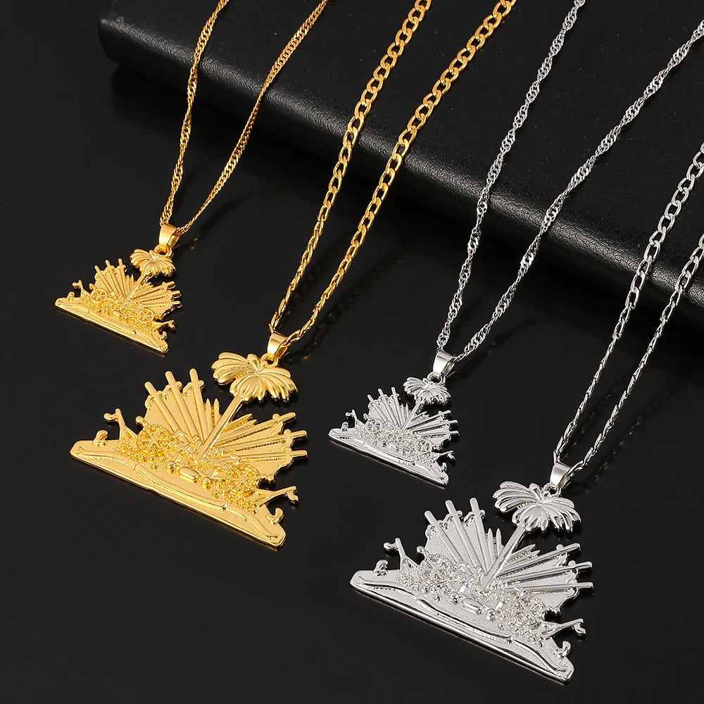 Collier ras du cou unisexe chaîne cubaine ondulée or/argent – cadeau Ayiti .