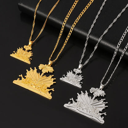 Collier ras du cou unisexe chaîne cubaine ondulée or/argent – cadeau Ayiti .