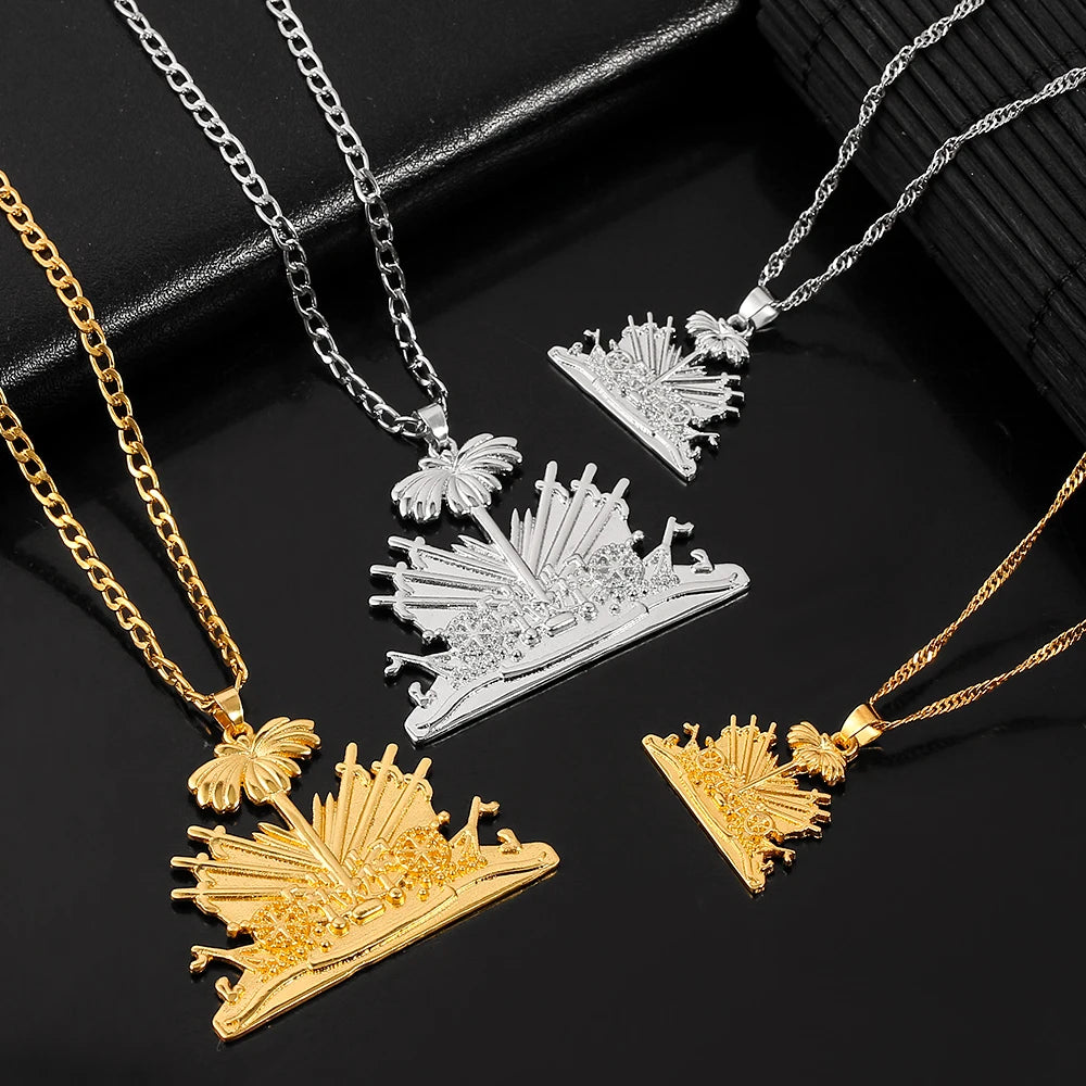 Collier ras du cou unisexe chaîne cubaine ondulée or/argent – cadeau Ayiti .