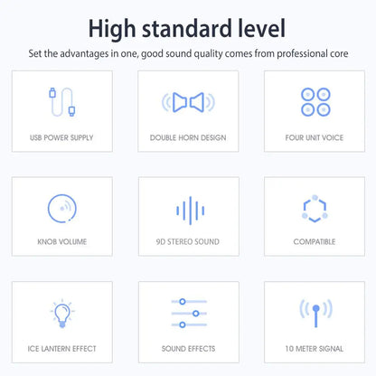 Barre de son Bluetooth USB Salange – Haut-parleur stéréo filaire 3,5mm pour PC, projecteur, téléphone