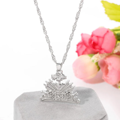 Collier ras du cou unisexe chaîne cubaine ondulée or/argent – cadeau Ayiti .