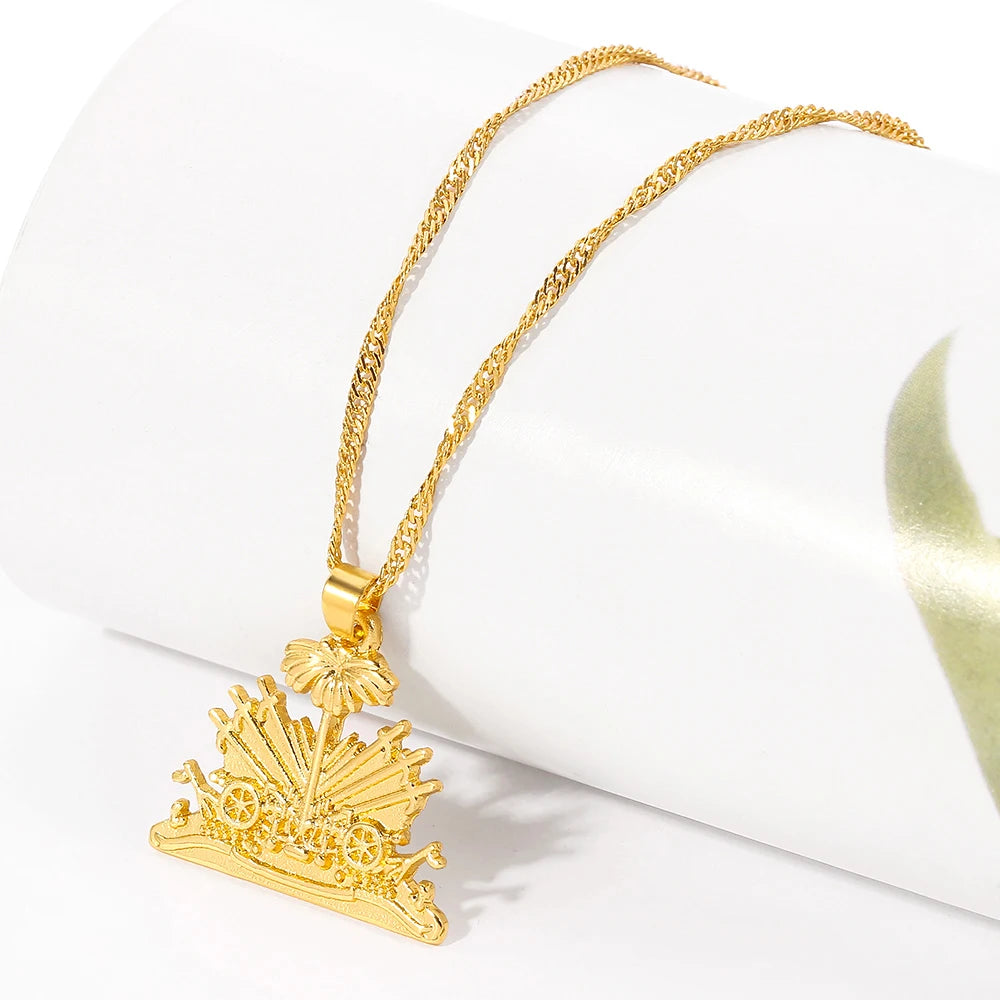 Collier ras du cou unisexe chaîne cubaine ondulée or/argent – cadeau Ayiti .