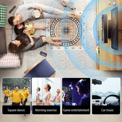 Barre de son Bluetooth USB Salange – Haut-parleur stéréo filaire 3,5mm pour PC, projecteur, téléphone