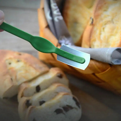 Couteau à Pain à Lame Incurvée – Antirouille, Facile à Nettoyer, avec Gaine .