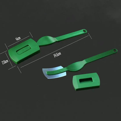 Couteau à Pain à Lame Incurvée – Antirouille, Facile à Nettoyer, avec Gaine .