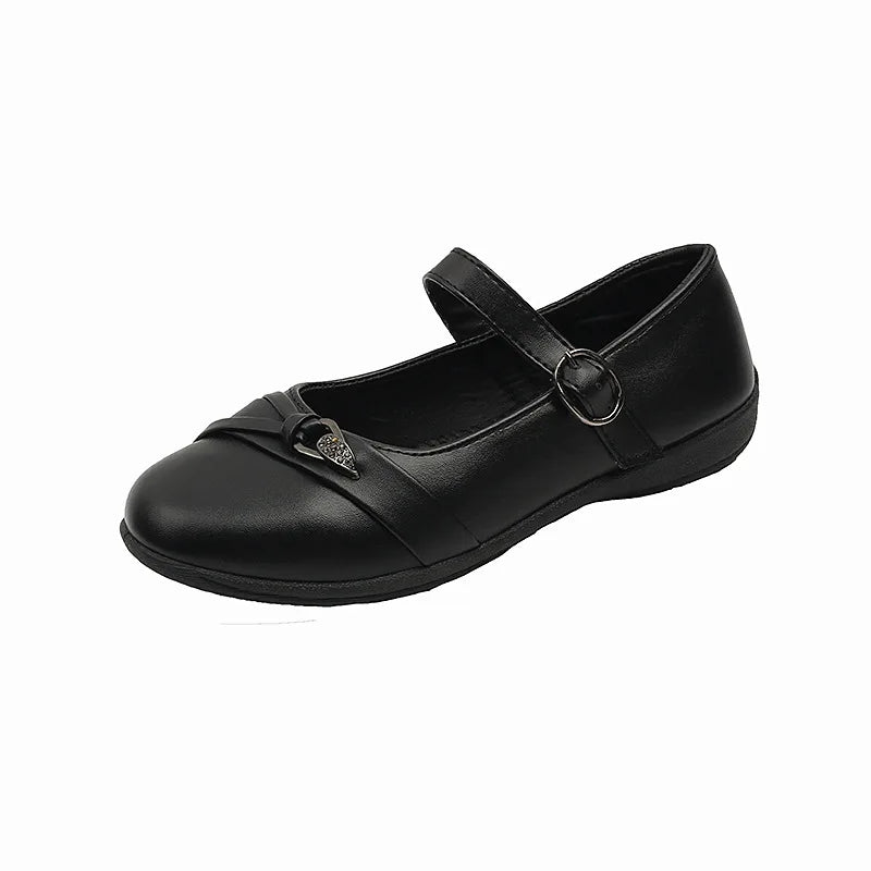 Chaussures polyvalentes cuir petites filles – Modèle scolaire, cérémonies et spectacles