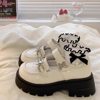 Chaussures cuir filles princesse automne , souples et confortables