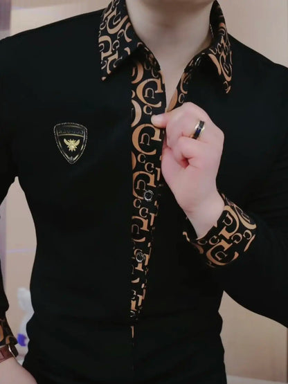 Chemise Affaires Homme Légère – Tendance Jeune, Revers Élégant .