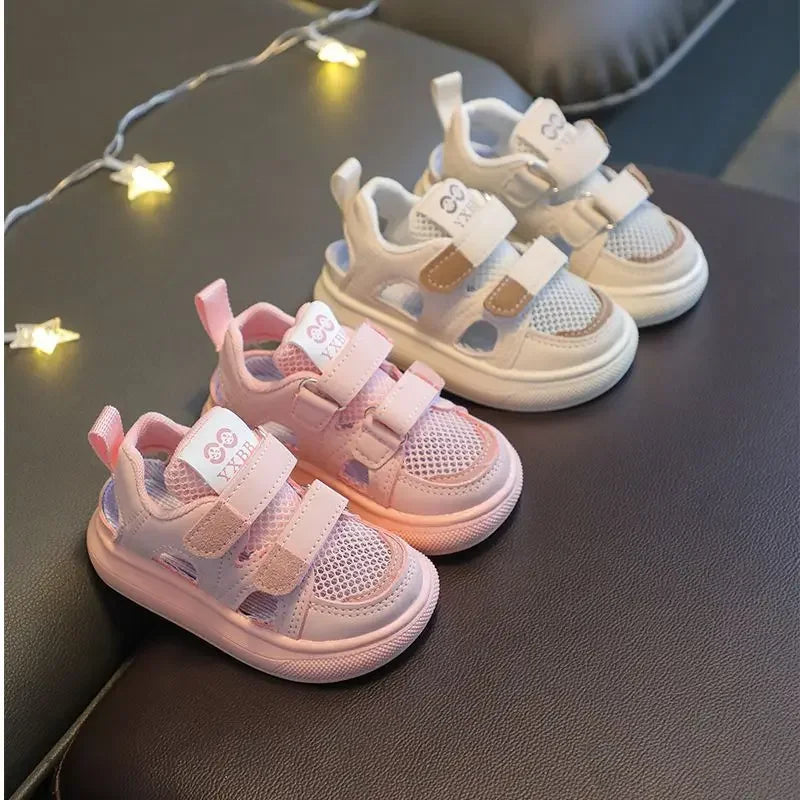 Sandales enfants 1-6 ans, maille respirante, semelle souple