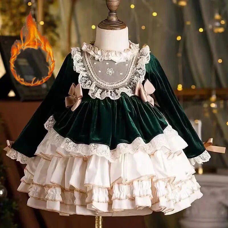 Robe de Soirée Princesse Bébé 0-8 Ans