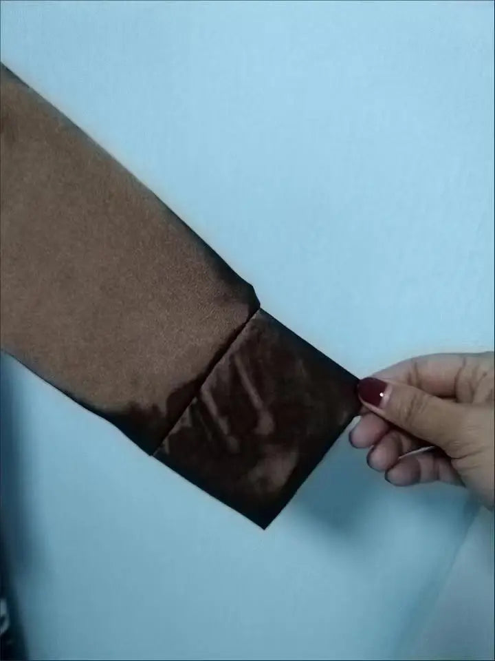 Chemise femme en satin – manches longues, vintage élégante, bureau & décontractée (été/automne)