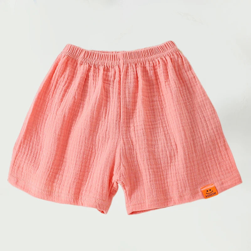 Shorts en coton respirant pour enfants – Pantalons courts été garçons et filles