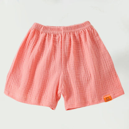 Shorts en coton respirant pour enfants – Pantalons courts été garçons et filles