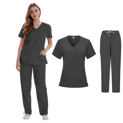 Uniformes cliniques femme – Tenues dentaires confortables et professionnelles.