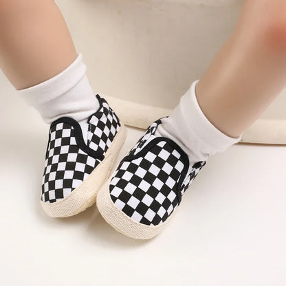 Chaussures bébé en toile – premiers pas, garçon/fille, décontractées