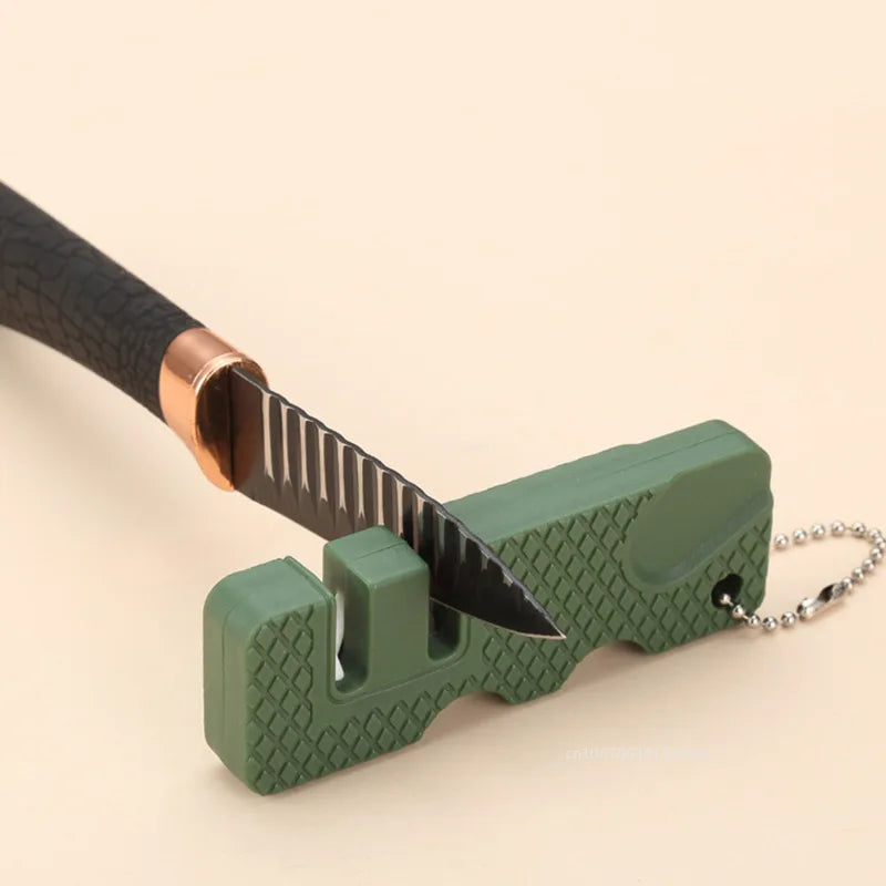 Affûteur de couteaux de cuisine, outil d'affûtage en céramique de poche, ciseaux, engrenages, hameçon, couteau en carbure, outils multiples pour l'extérieur, Navajas