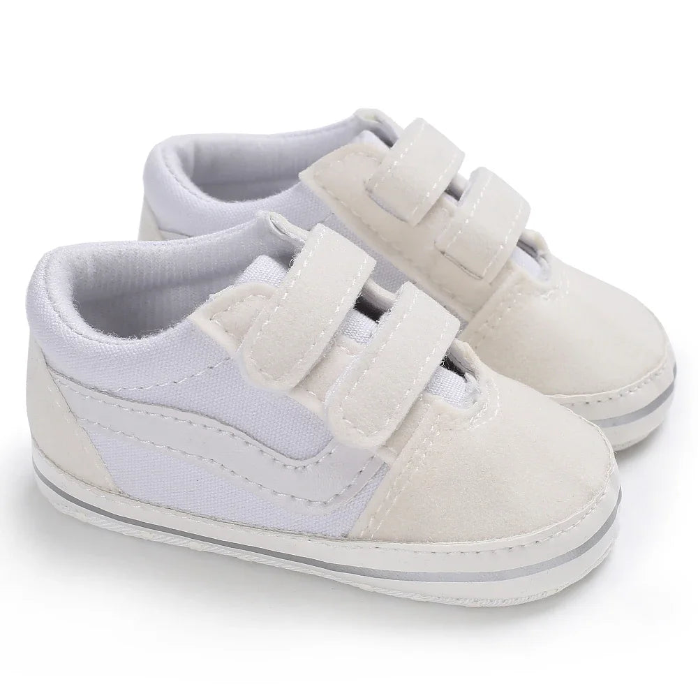 Chaussures bébé en toile – premiers pas, garçon/fille, décontractées