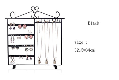 Présentoir bijoux métal T1 - boucles, colliers, bracelets